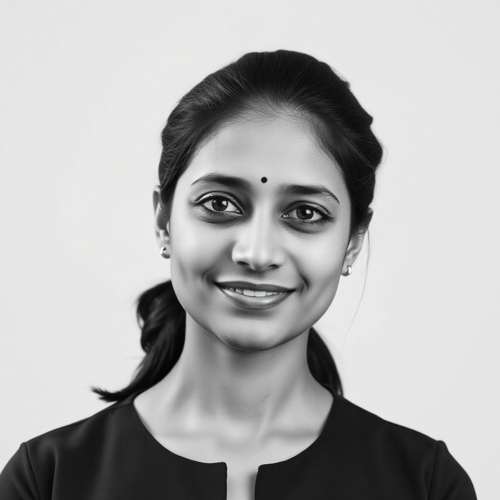 Portrait of Neha Reddy, a research persona